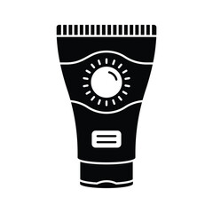 Amazing vector of sunscreen in modern design style, sunblock icon design