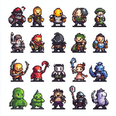 Pixel Art Character Inspiration, free to use 