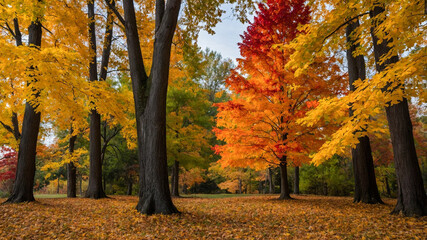 Fall Autumn Leaves Changing 