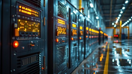 Server Room Interior