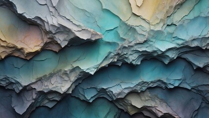Obraz premium Webseiten Hintergrund Design Grafik Präsentation - Textur - Schichten - Brüchige Struktur - Hellblau Grau