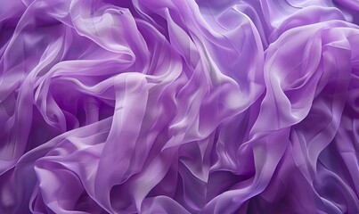 Obraz premium Floating lilac fabric