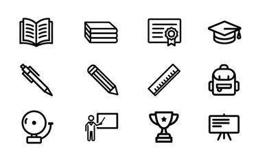 Education Icon Set