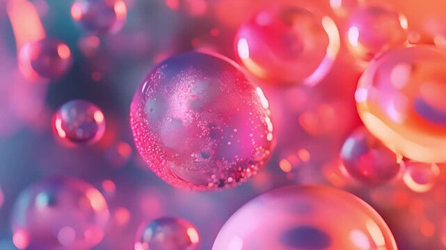 Microscopic view of cellular therapy and regeneration, Stem cell research, Embryonic stem cells therapy, Hematopoietic stem cell transplantation	