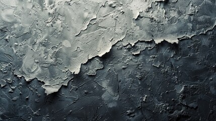 Abstract textured background with shades of gray. Cracked and weathered surface with uneven texture. Perfect for design projects.