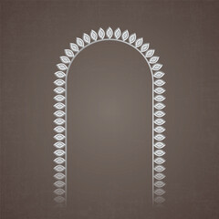 Happy durga puja, festival, Durga Puja, Border, textured background. Durga Puja Background. Frame, seamless durga puja pattern illustration Art.