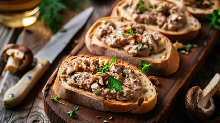 a savory black bean and quinoa stuffed bell pepper, garnished with fresh cilantro and lime wedges, placed on a ceramic plate with a colorful, patterned napkin