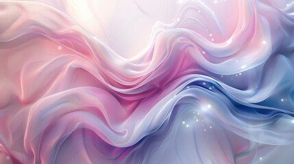 Fototapeta premium Abstract Swirling Colors with a Gentle Sheen