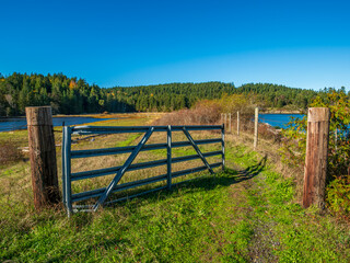 Path and Open Gate