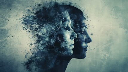 Personality. Mental Disorder and Disease: Psychiatry Concept for Abnormal Behavior and Mood Illness