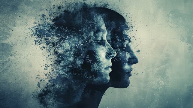 Personality. Mental Disorder and Disease: Psychiatry Concept for Abnormal Behavior and Mood Illness