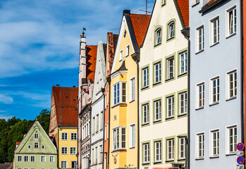 Obraz premium old town of landsberg am lech - bavaria