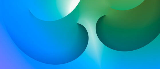 abstract blue background with waves