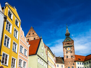 old town of landsberg am lech - bavaria