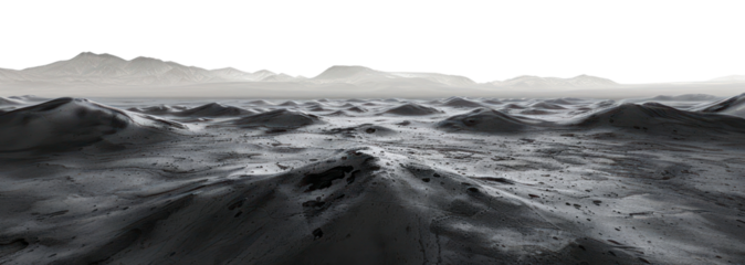 PNG Desolate lunar-like barren landscape