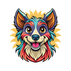 Fototapeta premium Puppy Perfection Dog Vector Icons.