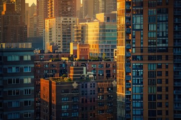 Obraz premium city at night