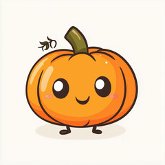 Obraz premium adorable pumpkin illustration