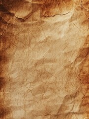 Brown paper on brown background