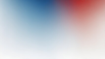 Fototapeta premium blue, white and red grainy gradient background 