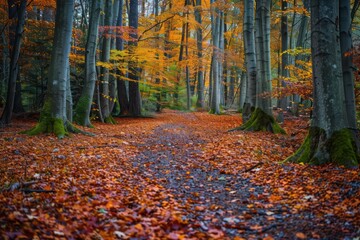 autumn in the forest