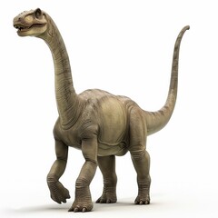 Obraz premium Apatosaurus ealristic fantasy animal cartoon isolated whitebackground