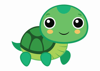 Adorable Turtle SVG Design for Cricut & Silhouette | Vector Clipart & Graphic Elements for T-Shirt Design