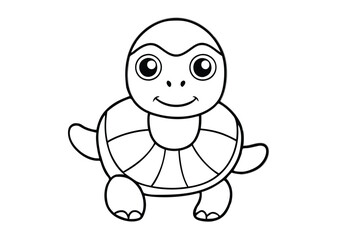 Adorable Turtle SVG Design for Cricut & Silhouette | Vector Clipart & Graphic Elements for T-Shirt Design