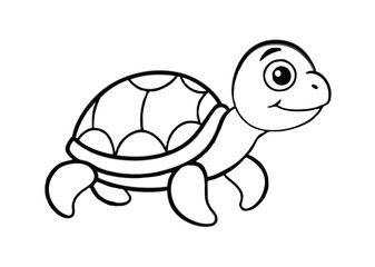 Adorable Turtle SVG Design for Cricut & Silhouette | Vector Clipart & Graphic Elements for T-Shirt Design