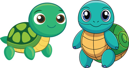 Adorable Turtle SVG Design for Cricut & Silhouette | Vector Clipart & Graphic Elements for T-Shirt Design