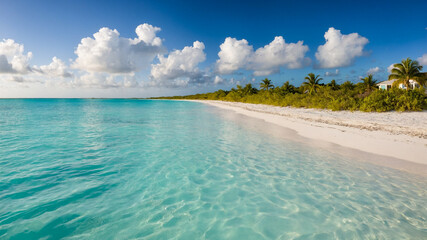 Obraz premium Turks and Caicos Coastline Beaches 