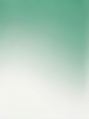 Fototapeta premium gradient green to white smooth grainy texture transiti background