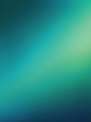 Obraz premium gradient green to blue smooth grainy texture transitio background