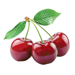 cherries, background removed image