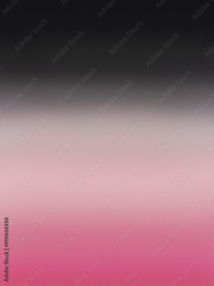 Wall mural gradient black to pink smooth grainy texture transition background