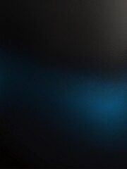 Obraz premium gradient black to blue smooth grainy texture transitio background
