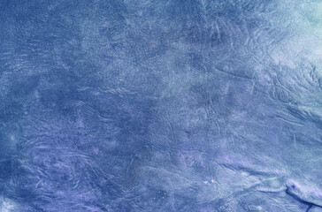 Beautiful blue background with leather texture