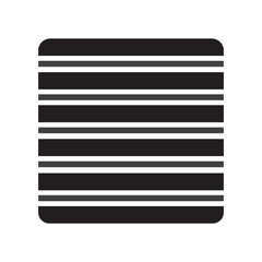 horizontal line icon vector illustration design template