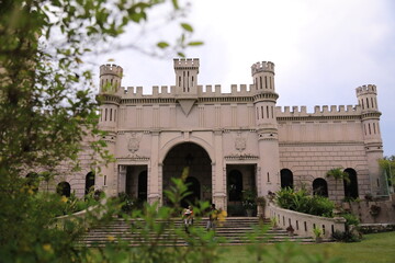 Fototapeta premium castle chenché de las torres, yucatan, mexico