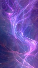 Obraz premium Abstract Purple and Blue Smoke