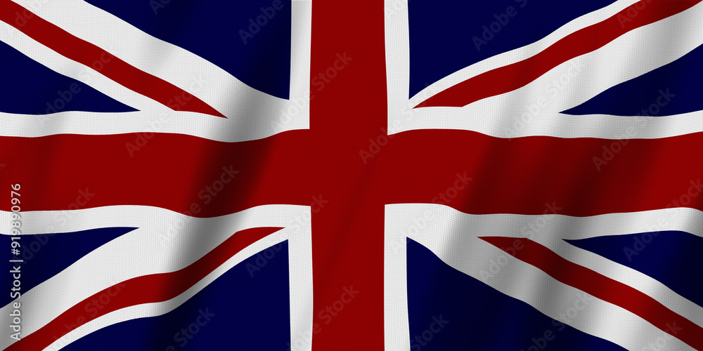 Poster union jack british flag background