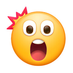 Fototapeta premium Astonished Face