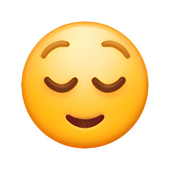 Fototapeta premium Relieved Face