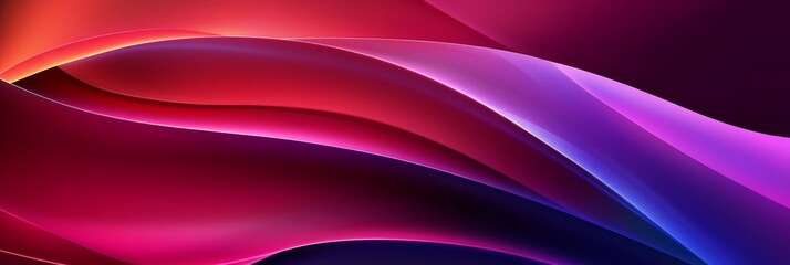 Dynamic and flowing wave patterns exhibit vibrant hues of pink, purple, and blue, perfect for artistic backgrounds
