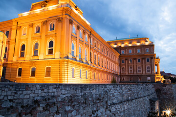 royal palace in Budapest Hungary