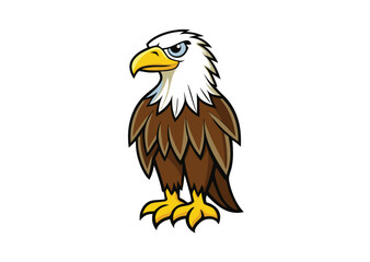  eagles   Silhouette vector   illustration 