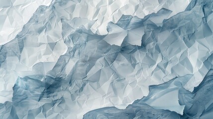 Obraz premium A close-up shot of a wall made entirely of ice, with intricate patterns and textures visible