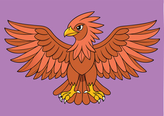  eagles   Silhouette vector   illustration 