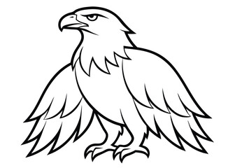  eagles   Silhouette vector   illustration 