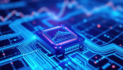 Cybersecurity Chip on Circuit Board